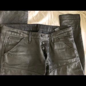 GStar Raw Men’s Denim “moto” style jeans